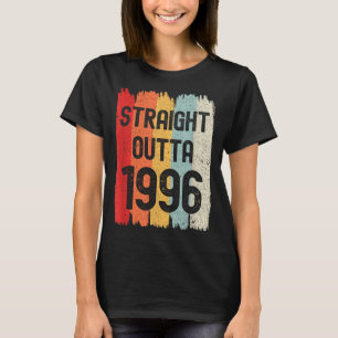 Camiseta Saliendo Directo de 1996 Divertido Cumpleaños Retr