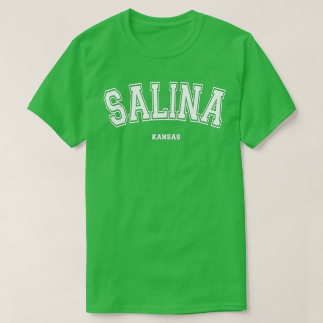 Camiseta Salina Kansas  (Diseño del anverso)
