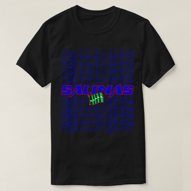 Camiseta Salinas Cascade texto 1 (Diseño del anverso)