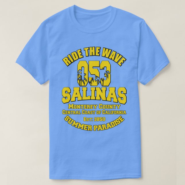 Camiseta Salinas Monterey (Diseño del anverso)