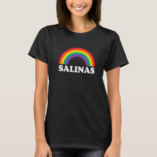Camiseta Salinas Rainbow LGBTQ Gay Orgullo Lesbianas Queer