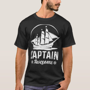 Camiseta Saling Captain Awesome