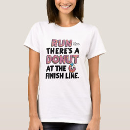 Camiseta Salir a la línea de finalización de la resolución 