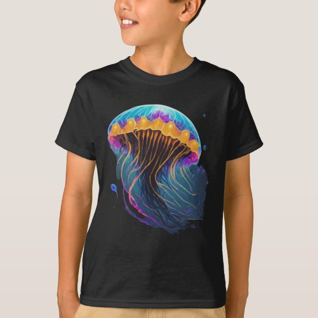 Camiseta Salir a la maravilla: Tee de sueños bioluminiscent (Anverso)
