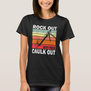 Camiseta Salir Con El Trabajador De Construcción De La Sali