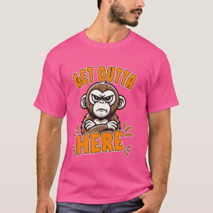 Camiseta Salir De Aquí Grumpy Funny Meme Humor