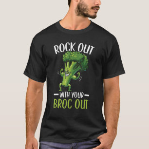 Camiseta Salir De Broc Out Broccoli Vegan Vegetar