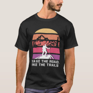 Camiseta Salir de excursión por el sendero Camping Mountain