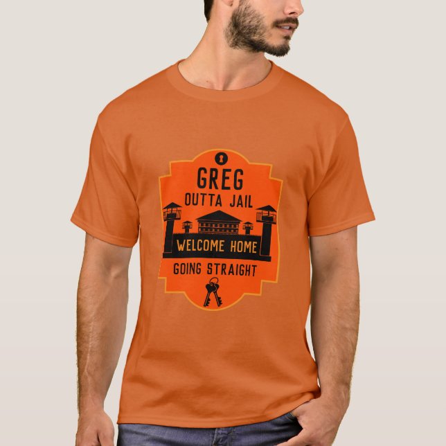 Camiseta Salir De La Cárcel De Prisión (Anverso)