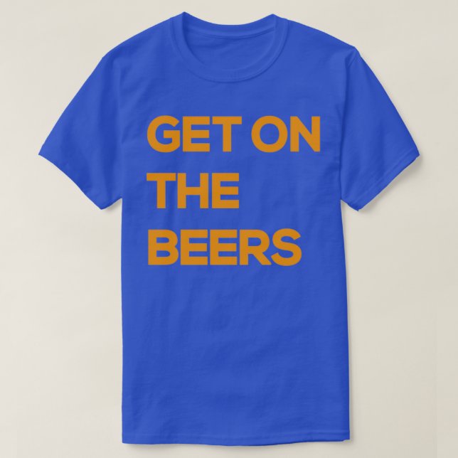 Camiseta Salir De La Trimezcla De Cervezas (Diseño del anverso)