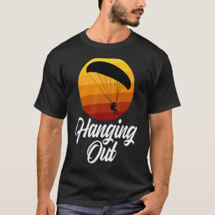 Camiseta Salir de las mujeres retro Parapente Aventura 1