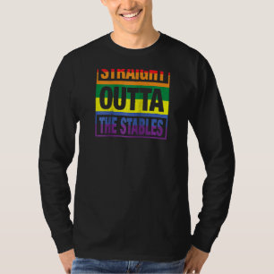 Camiseta Salir De Los Cables Horse Raglan
