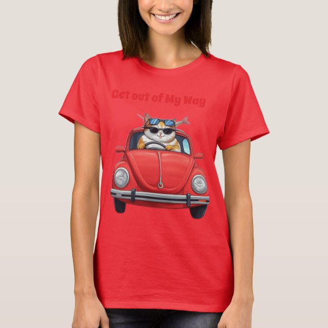 Camiseta salir de mi camino (Anverso)