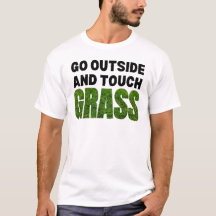 SALIR FUERA DE TOUCH GRASS Humor gracioso