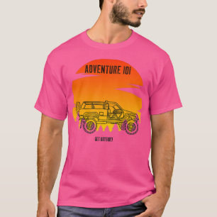 Camiseta Salir y brillar al aire libre