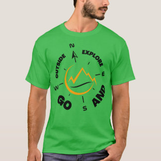 Camiseta Salir y explorar la aventura