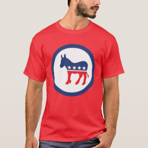 Camiseta Salir y votar Fiesta democrático Donkey