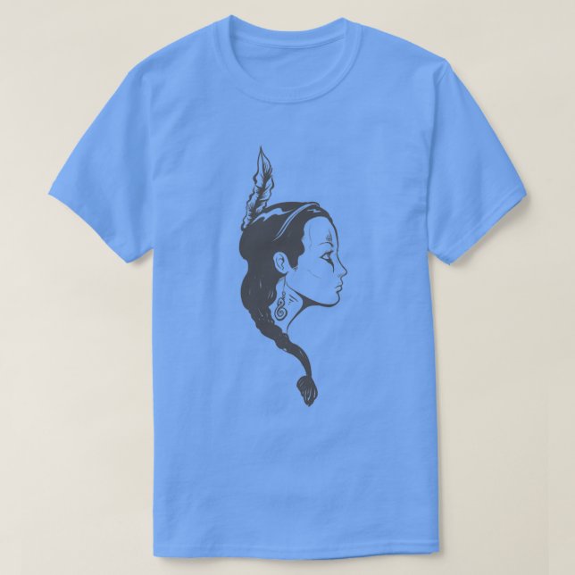 Camiseta Salis de la costa nativa estadounidense (7) (Diseño del anverso)