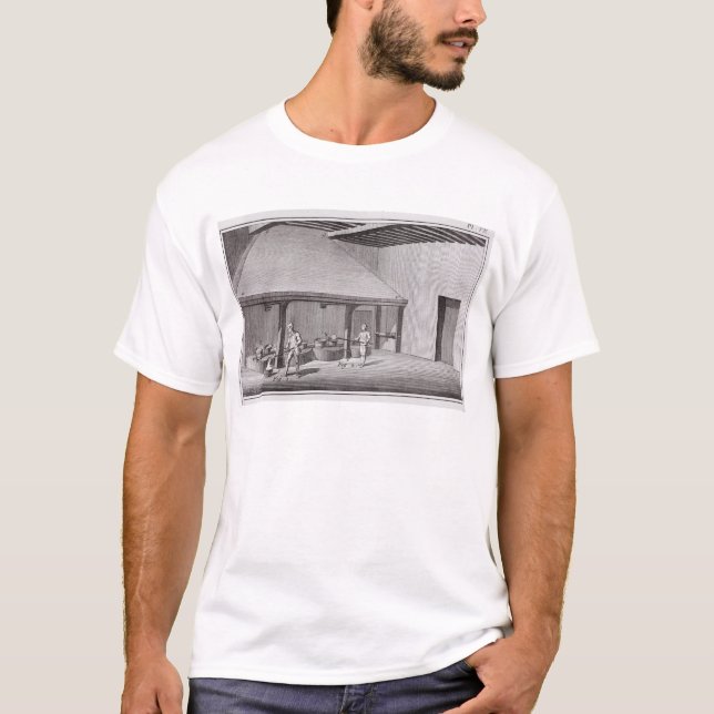 Camiseta Salitre del refinamiento (Anverso)