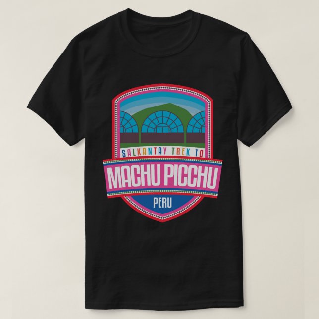 Camiseta Salkantay Trek a Machu Picchu - Perú (Diseño del anverso)
