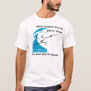 Camiseta Salle Honolulu: el hombre no puede vivir por parry
