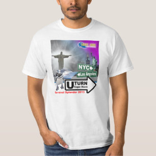 Camiseta Sally el pingüino cc alrededor de la impresión d