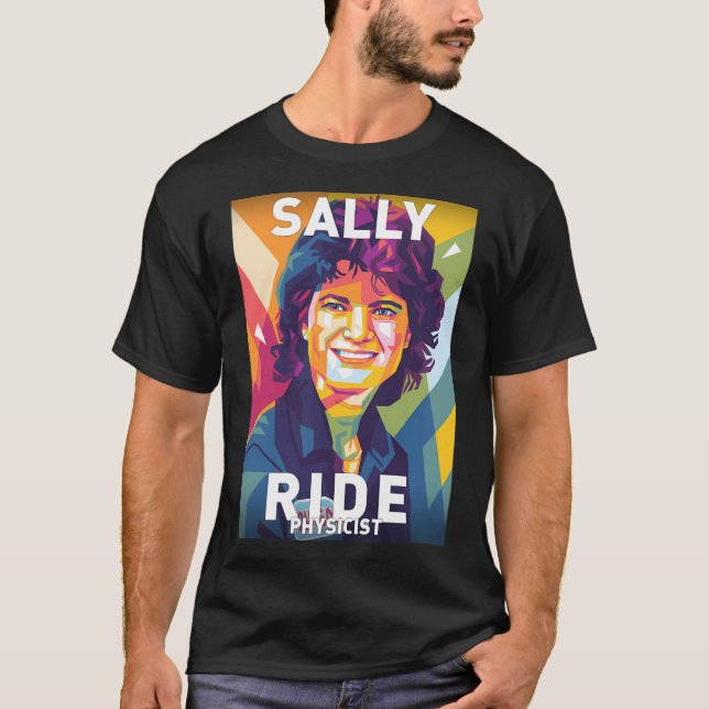 Camiseta Sally Ride (Anverso)
