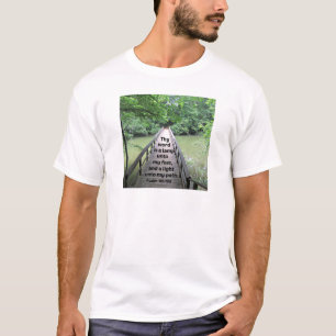 Camiseta Salmo 119:105 Tu palabra es una lámpara a mis pies