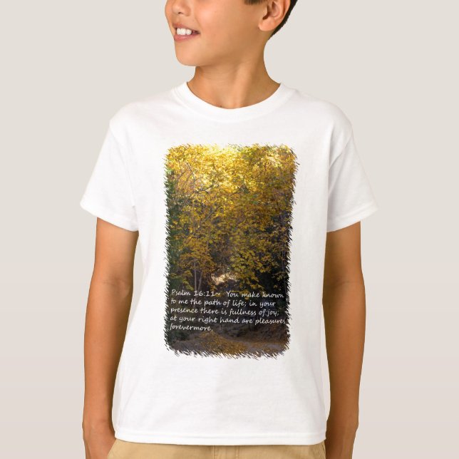 Camiseta Salmo 16:11 (Anverso)
