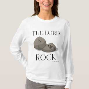 Camiseta Salmo 18:2 Escritura de Biblia Cita KJV Mujeres