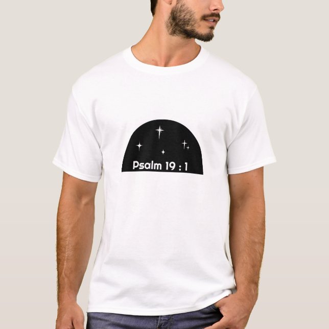 Camiseta Salmo 19 (Anverso)