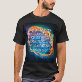 Camiseta Salmo 19:1 El cielo declara la gloria de Dios