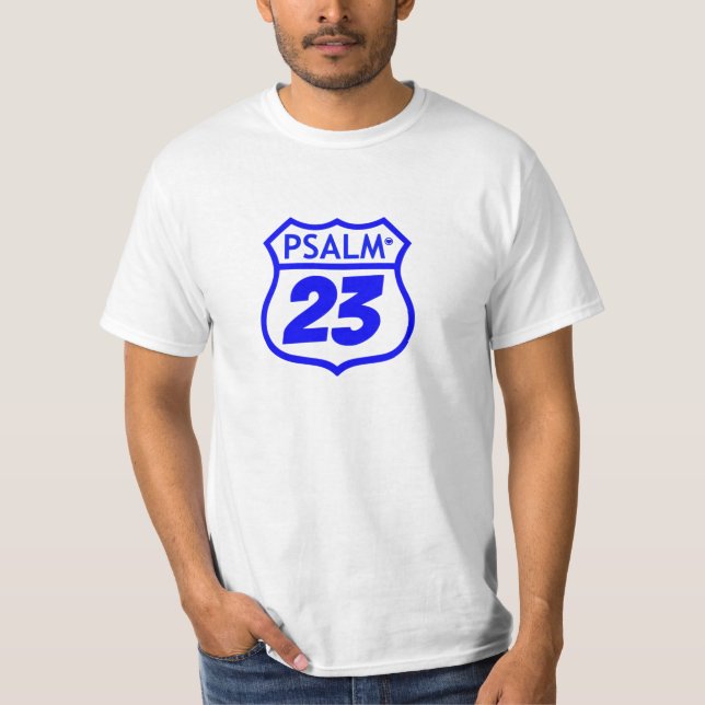 Camiseta Salmo 23 (Anverso)