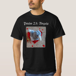 Camiseta Salmo 23 Angels dodo y palmera playa con flores