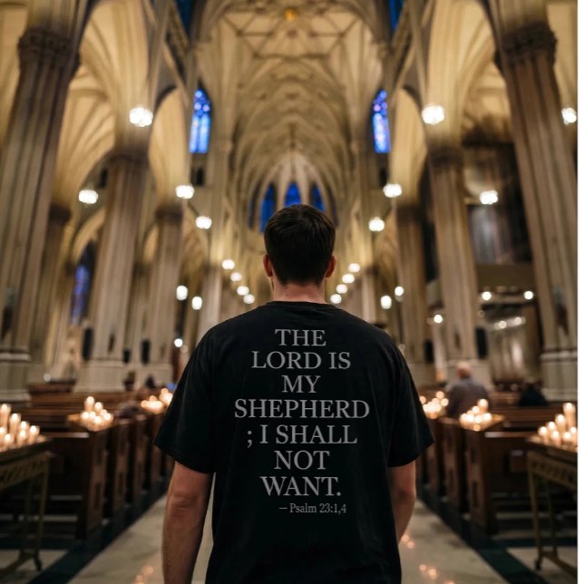 Camiseta Salmo 23 | El Señor Es Mi Pastor  (Subido por el creador)