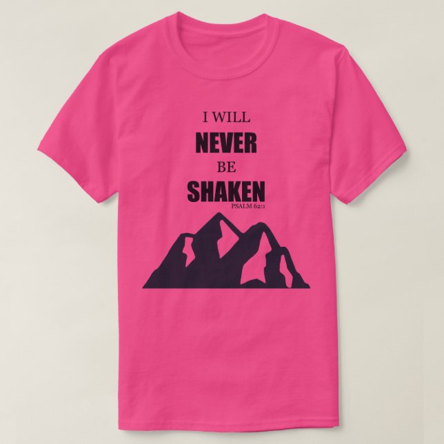 Camiseta Salmo 621 Verso de la Biblia (Diseño del anverso)