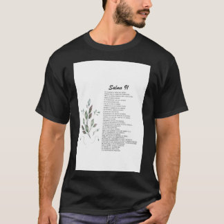 Camiseta Salmo 91, la Biblia española Verse 