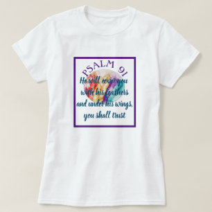 Camiseta Salmo 91  Una oración contra el coronavirus cristi