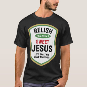Camiseta Salmo Cristiano 343 Disfruta Dulce Jesús Vamos