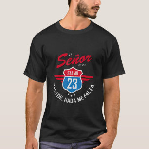 Camiseta Salmo Cristiano Español 23 El Señor Es Mi Pastor P
