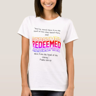 Camiseta Salmo redimido 106:10
