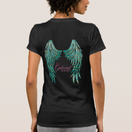 Camiseta Salmo renacido amado 91:11 Biblia de la Escritura