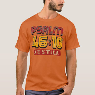 Camiseta Salmo Vintage 4610 Sigan Siendo Biblia Verse Texto