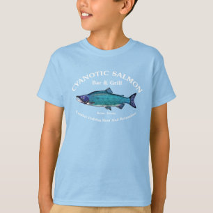 Camiseta Salmon Bar & Grill Cyanotic