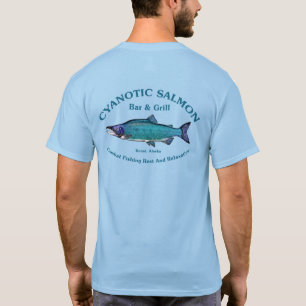 Camiseta Salmon Bar & Grill Cyanotic