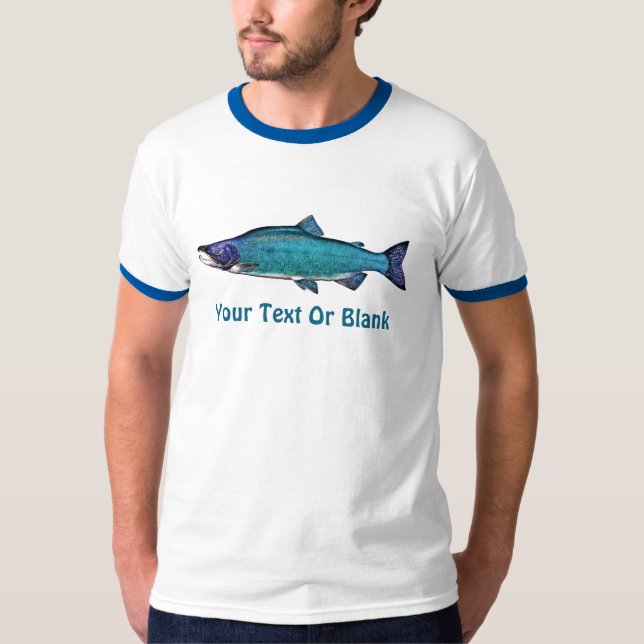 Camiseta Salmón cianotico (Anverso)