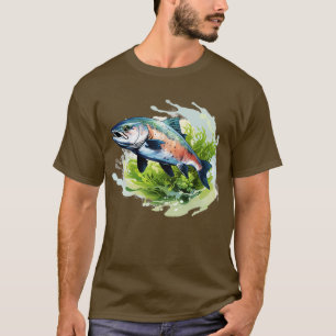 Camiseta Salmón del Noroeste del Pacífico