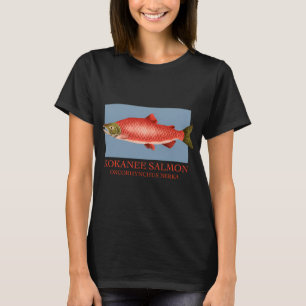 Camiseta salmón Kokanee