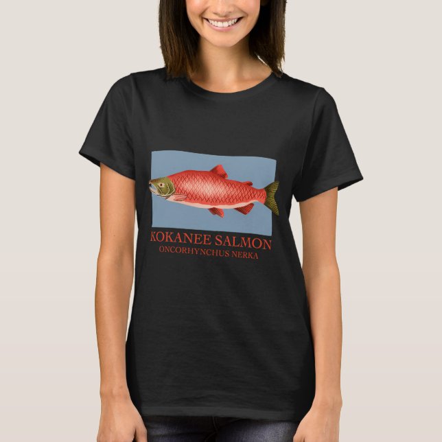 Camiseta salmón Kokanee (Anverso)