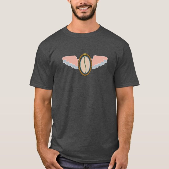 Camiseta Salmon Wing Flying Monster Zombie Virus (Anverso)